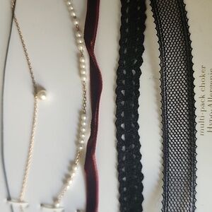 Charming Charlie's 5 piece Choker Set, NWT